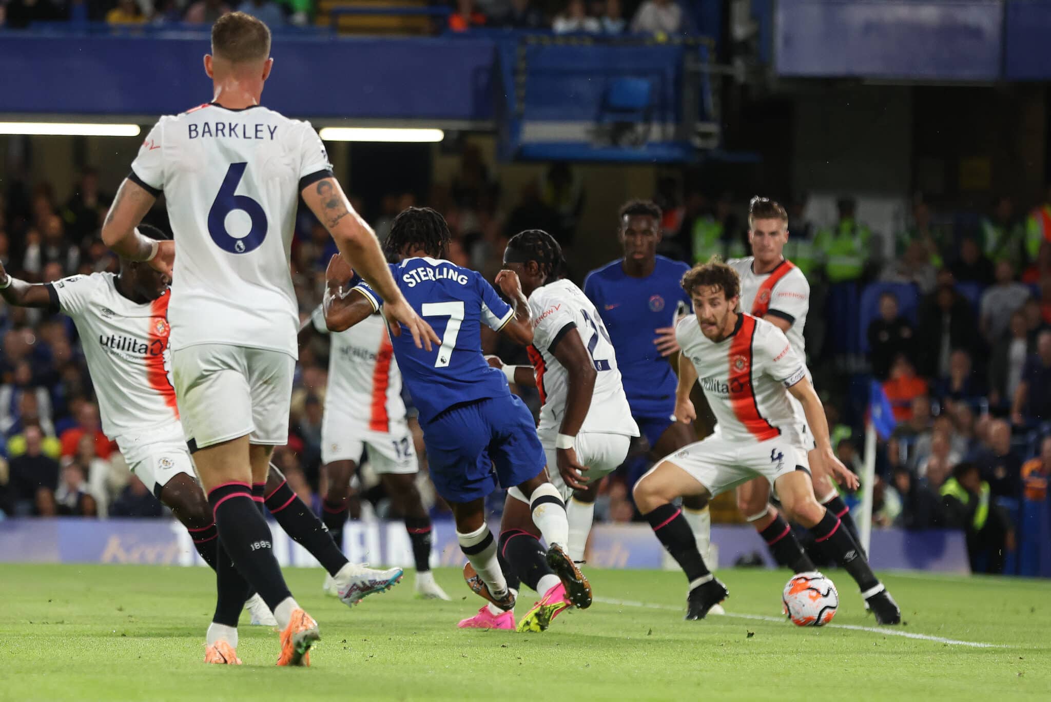 Chelsea's Raheem Sterling might feature in the Blues' upcoming EFL Cup match