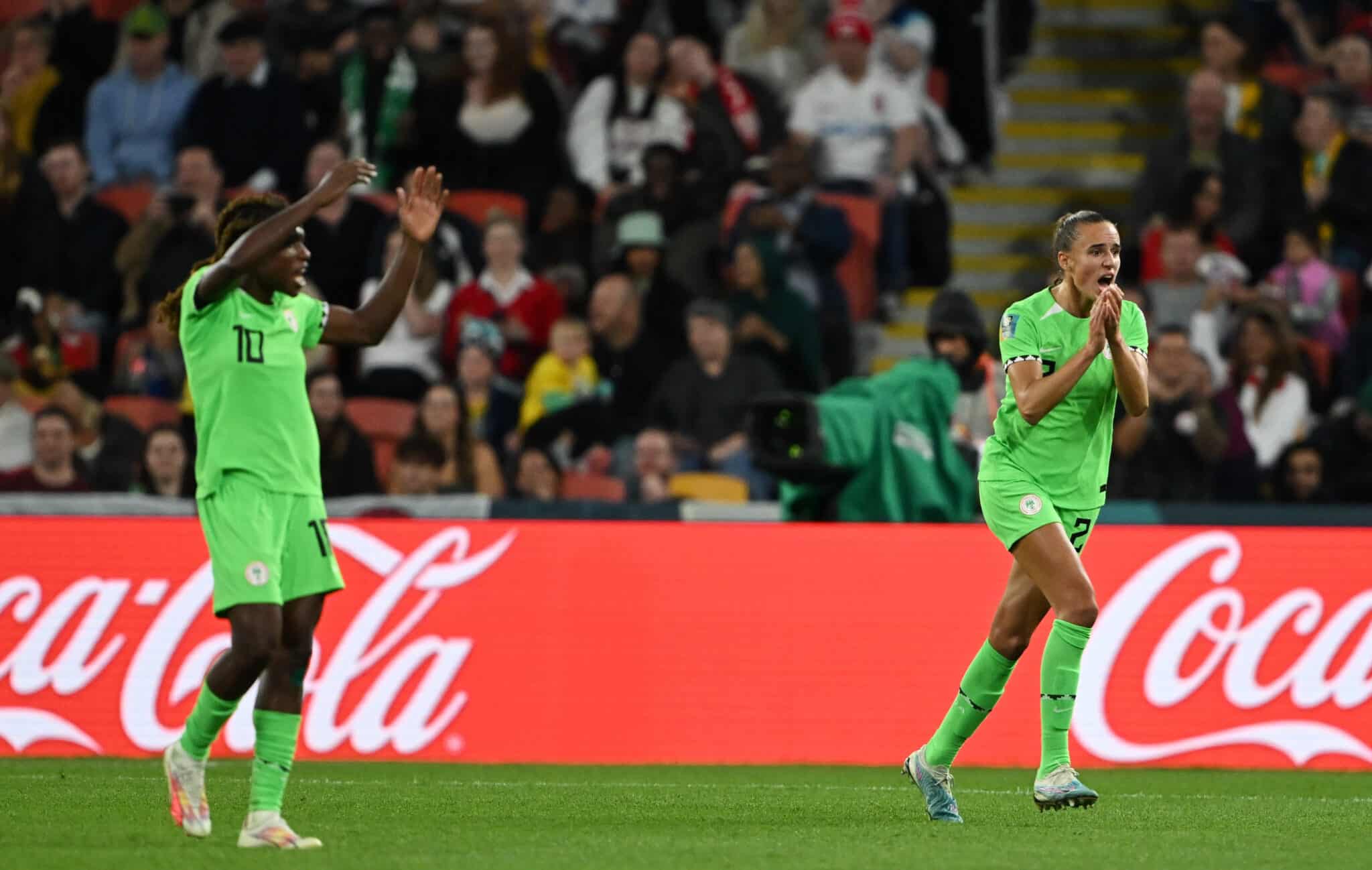 Nigeria Super Falcons vs England in the Round of 16 at the World Cup