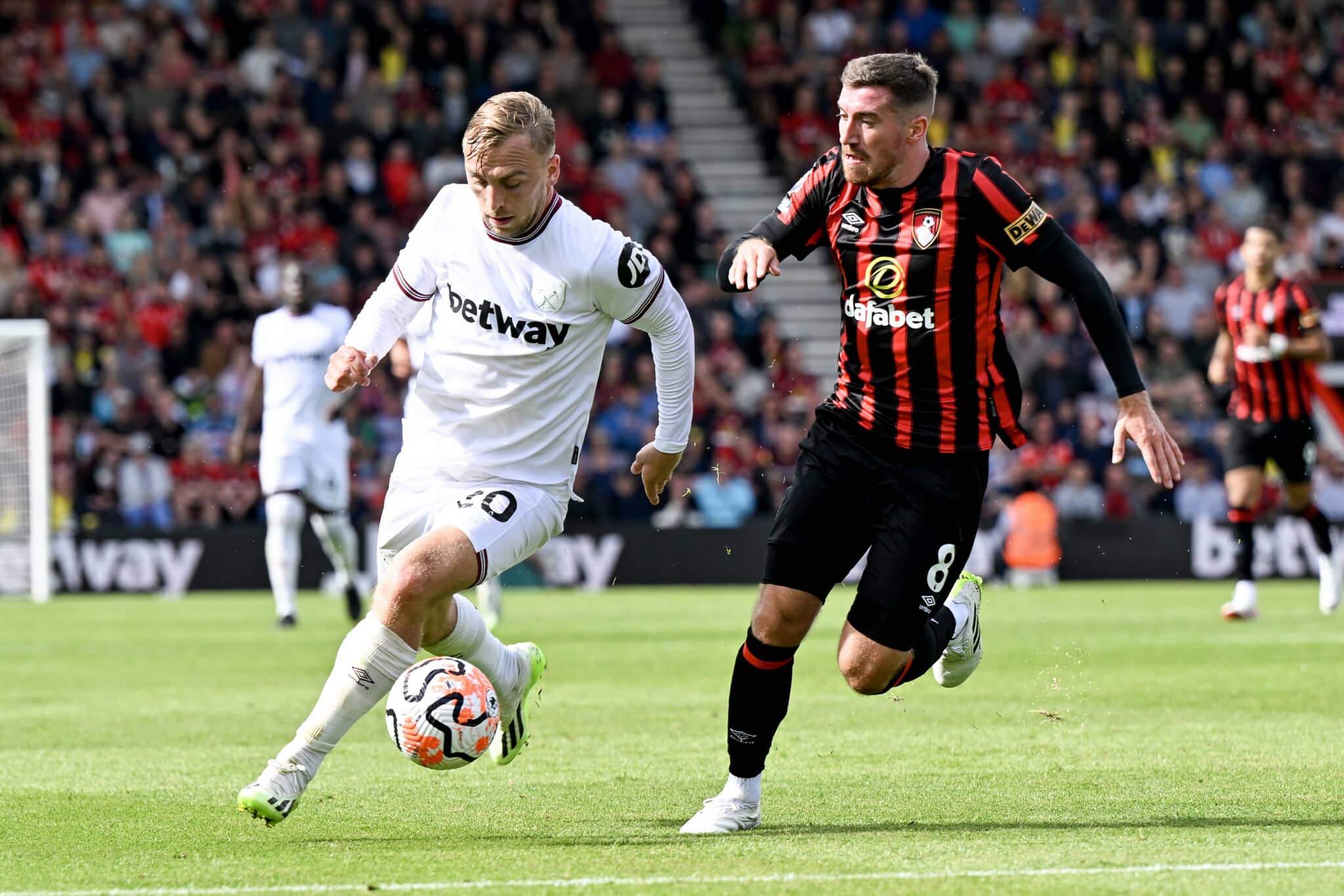 Bournemouth played out a 1-1 draw with West Ham