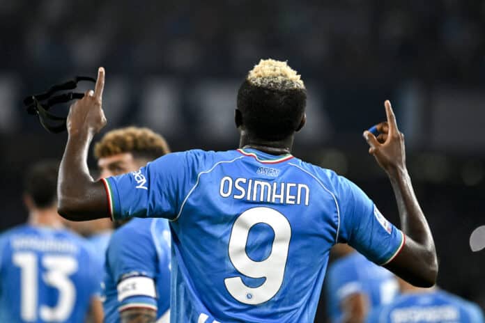 Victor Osimhen nets his 100th club goal in easy Napoli win