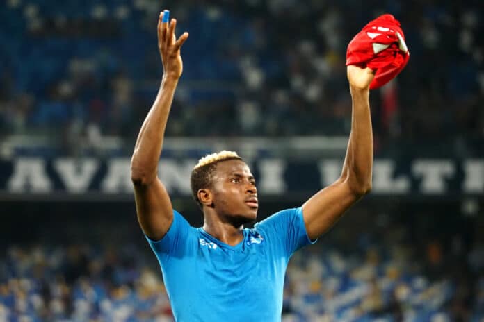 Victor Osimhen the top-selling Napoli jersey this season