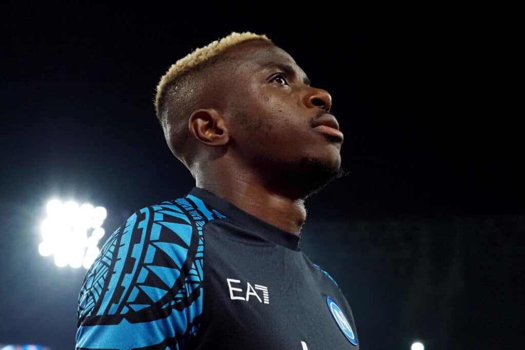 Victor Osimhen in action for Napoli