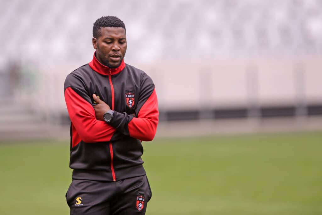 Mabhudi Khenyeza as a head coach of TS Galaxy 