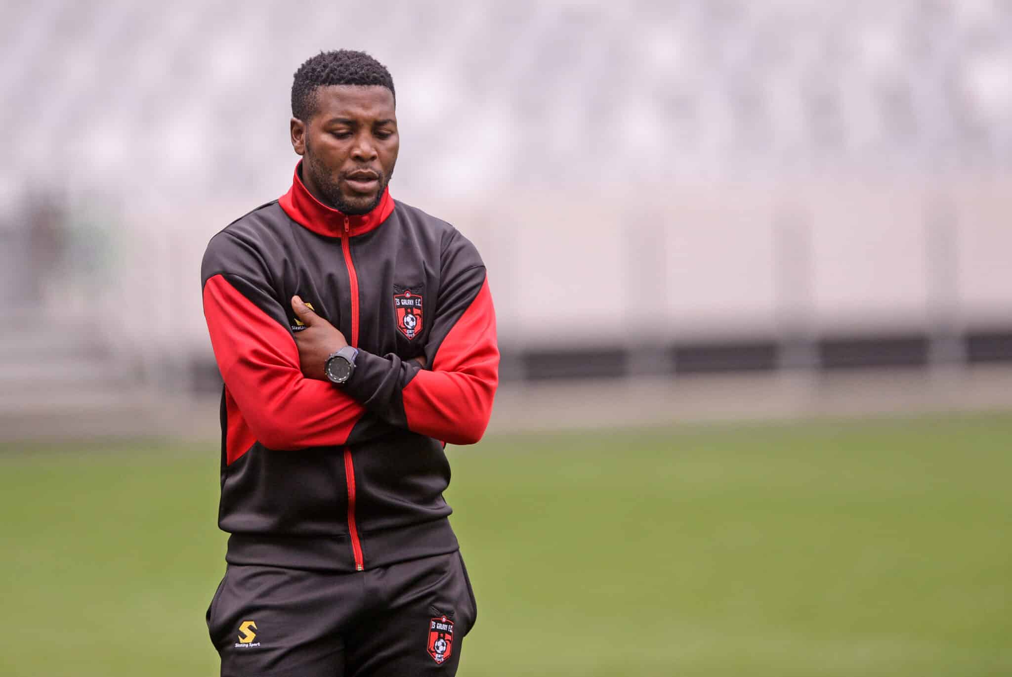 Mabhudi Khenyeza as a head coach of TS Galaxy 