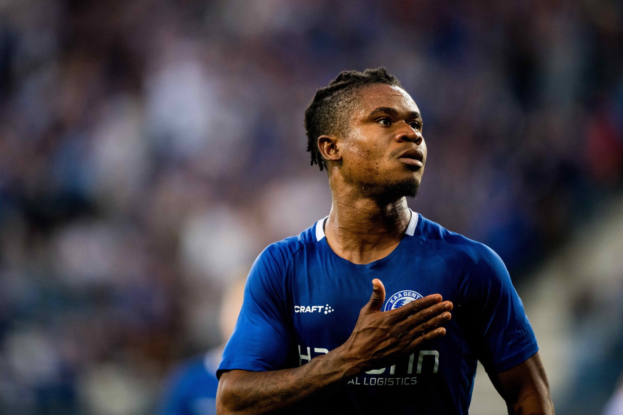 Gift Orban, Gent and Nigeria Super Eagles striker