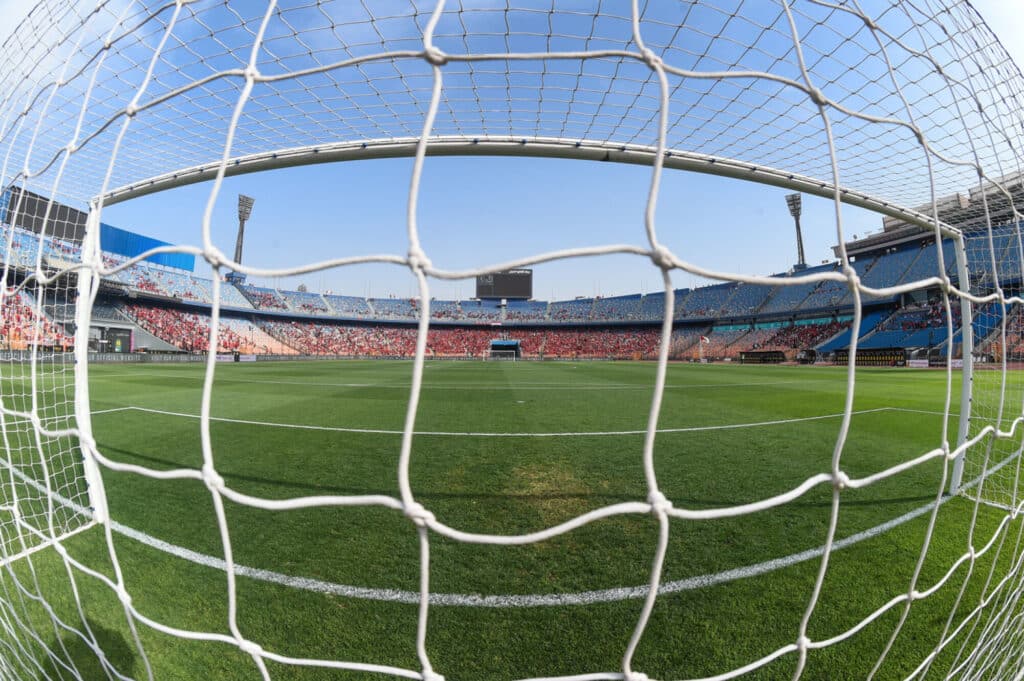CAF Champions League live football goalpost