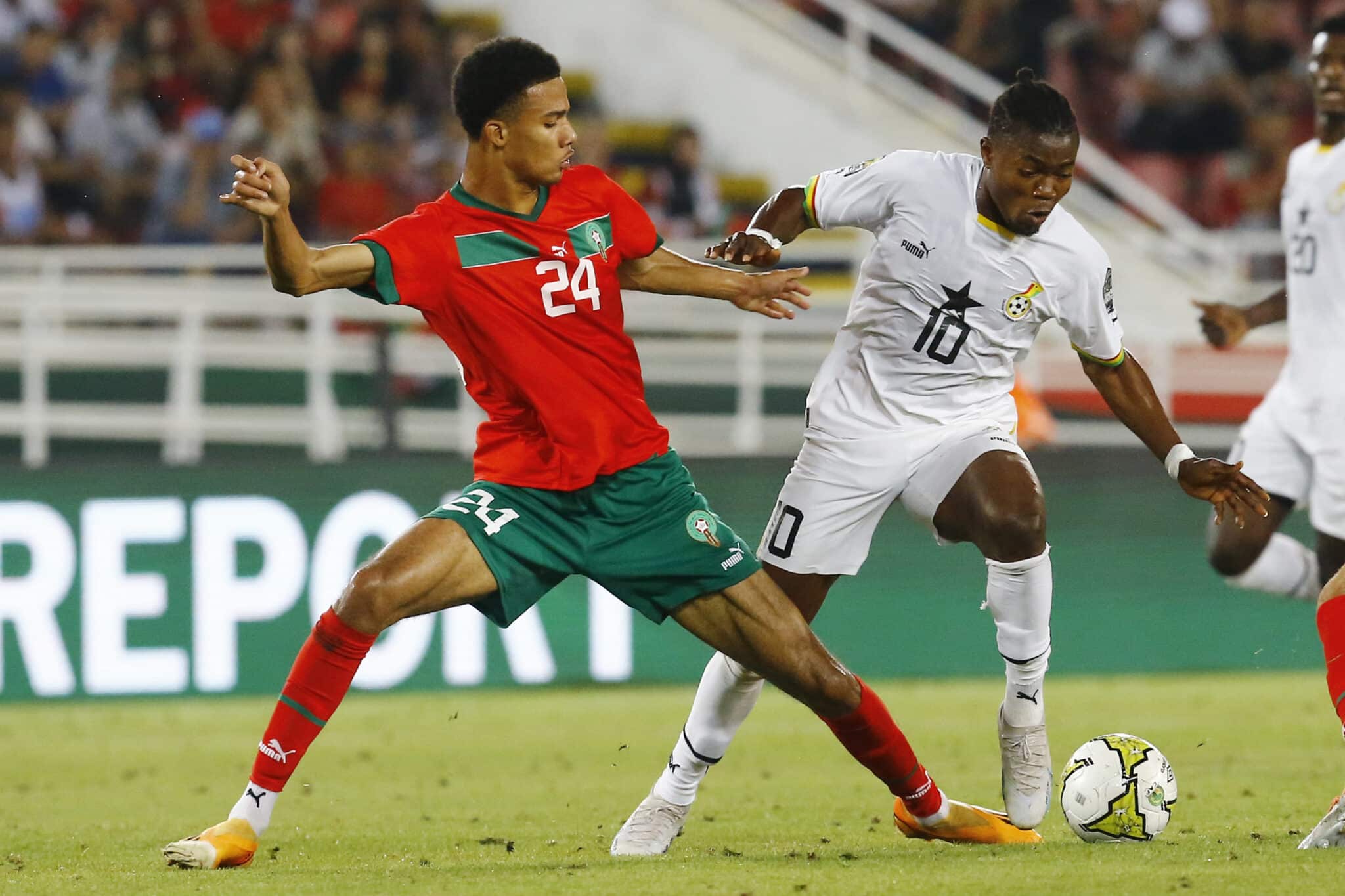 Abdul Issahaku Fatawu of Ghana during the 2023 U23 Africa Cup of Nations