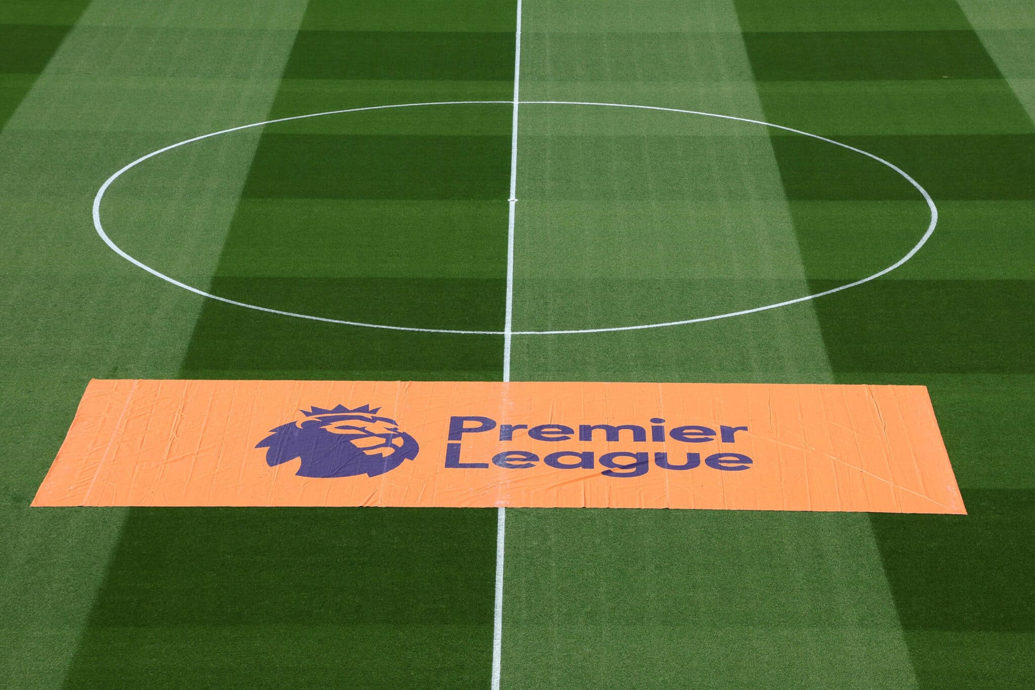 A Premier League ground before a game