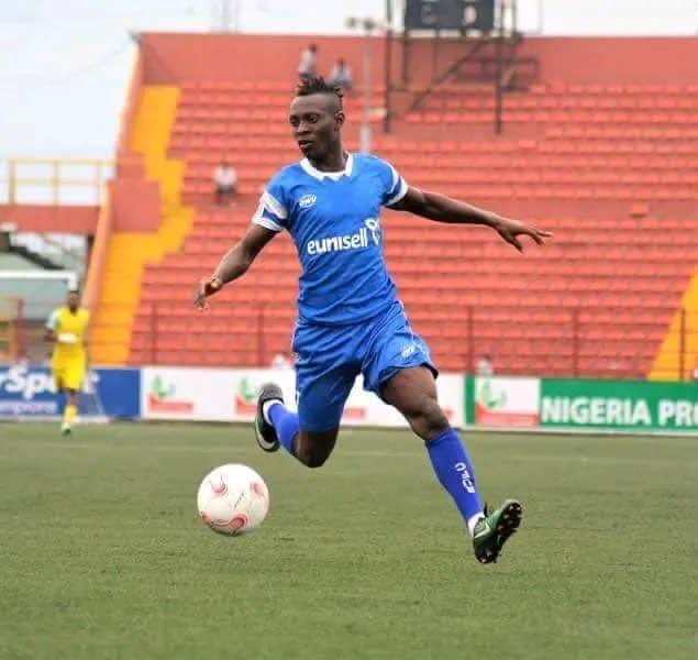 Bernard Ovoke scored many goals for Rivers United