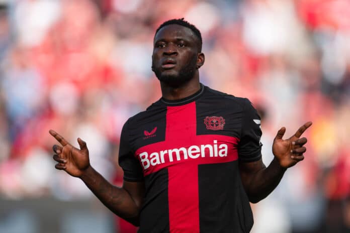 Boniface hits brace to steer Leverkusen to win