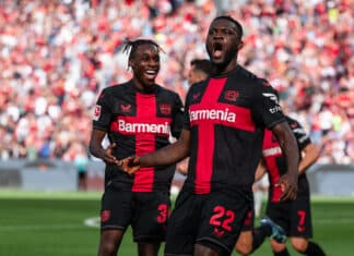 One goal behind Harry Kane! Victor Boniface on fire in Germany