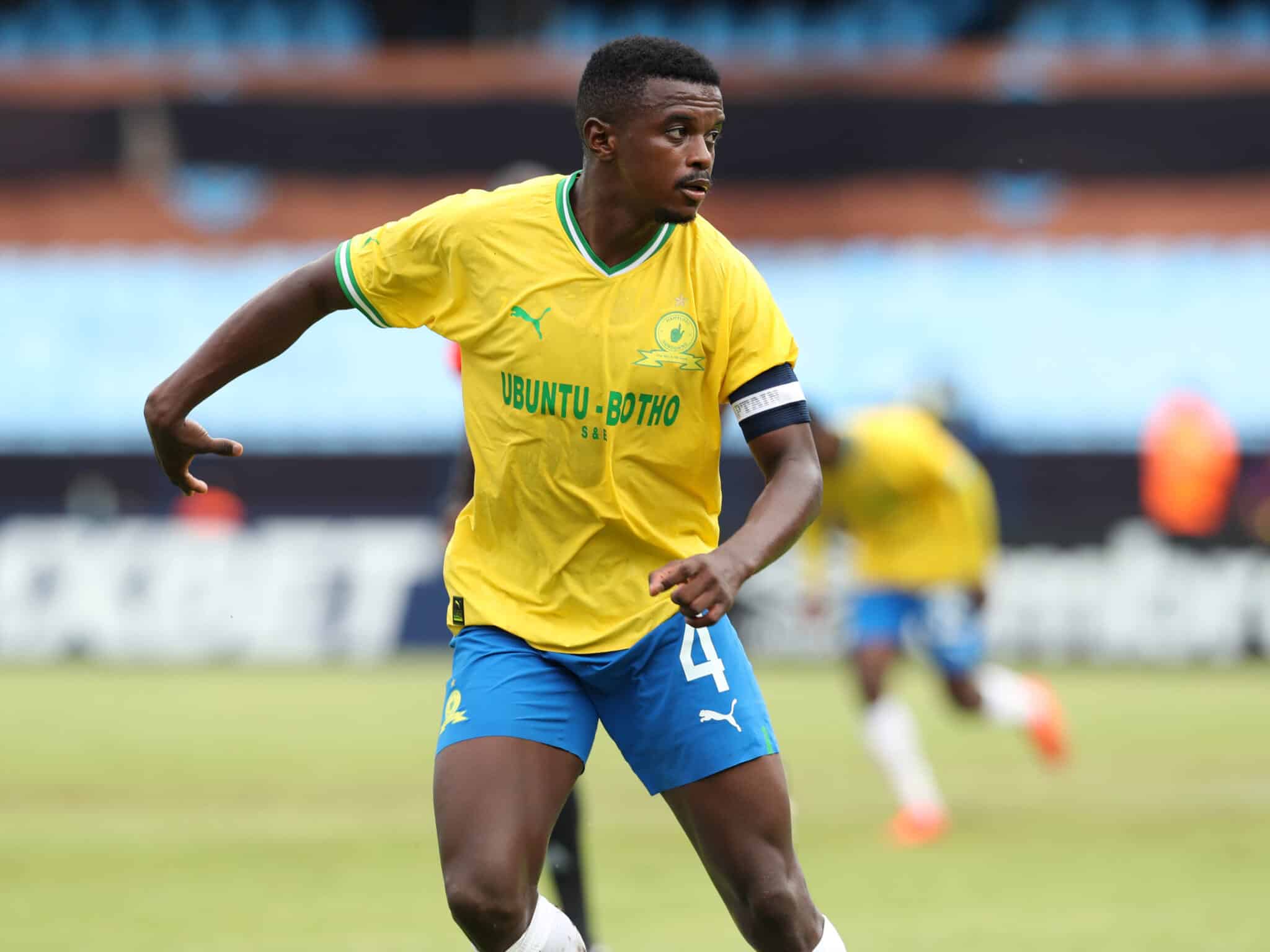 Teboho Mokoena of Sundowns during the 2023 CAF Champion League