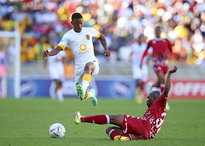 Players in action, Kaizer Chiefs vs Sekhukhune United