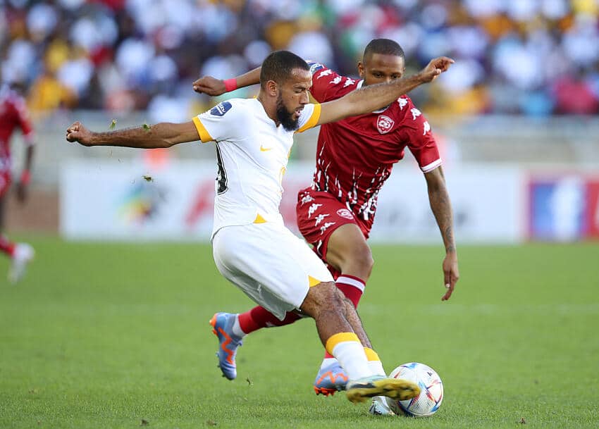 Players in action, Kaizer Chiefs vs Sekhukhune United