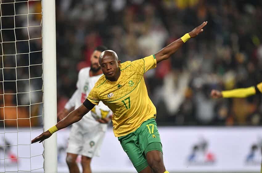 Zakhele Lepasa available to play Bafana Bafana vs Namibia friendly