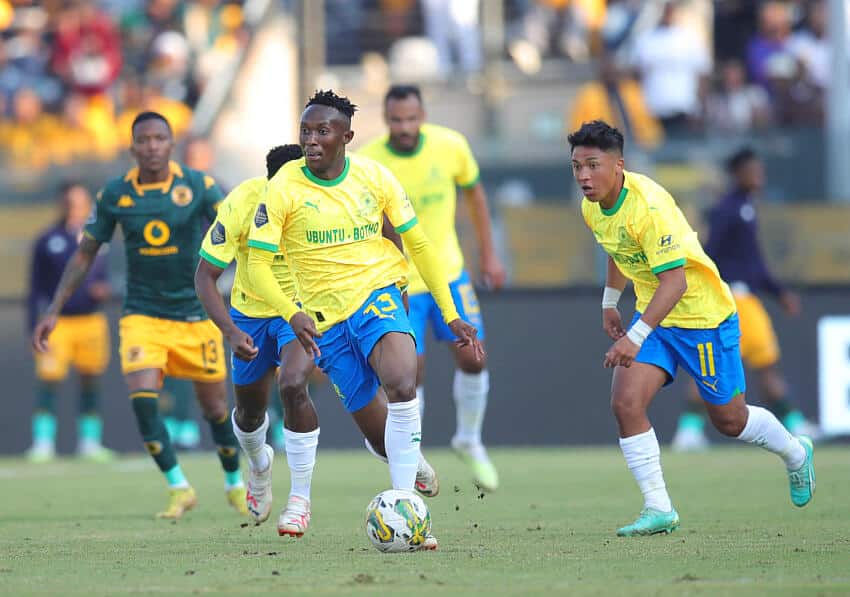 Mamelodi Sundowns players in action