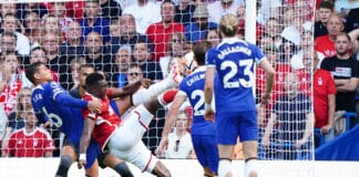 Taiwo Awoniyi&rsquo;s Nottingham Forest stun Chelsea at Stamford Bridge