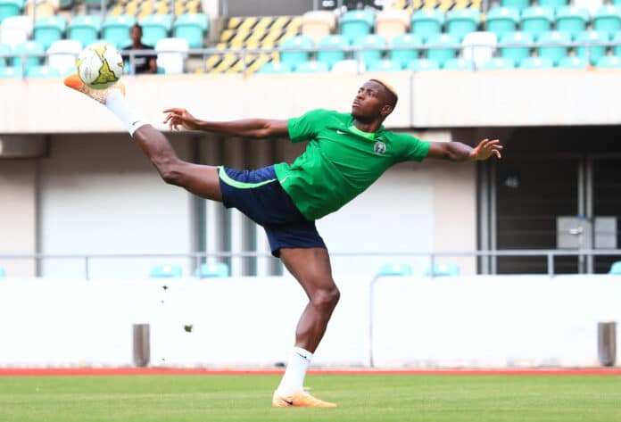 Osimhen only behind three players in Nigeria&rsquo;s top goalscorer list