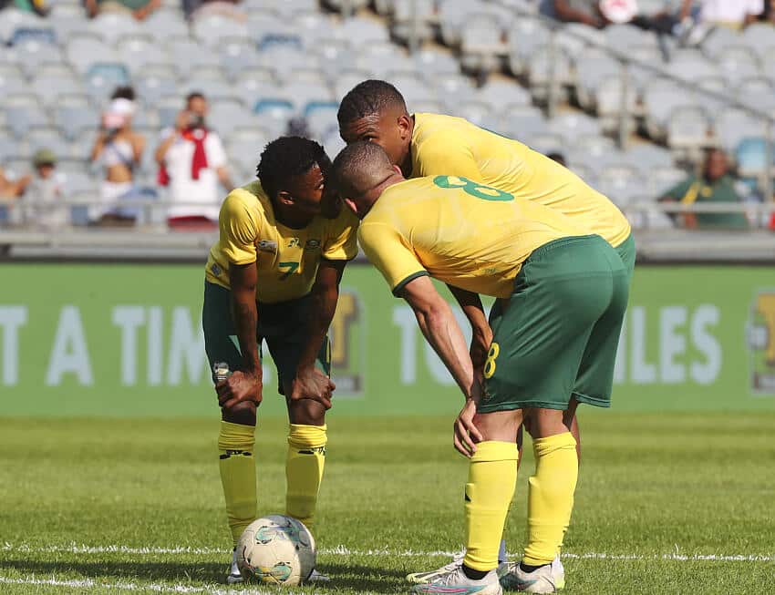 Bafana Bafana in action