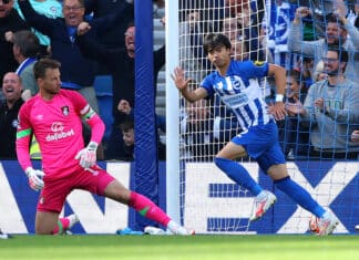 Mitoma double hands Brighton fifth league win of the season