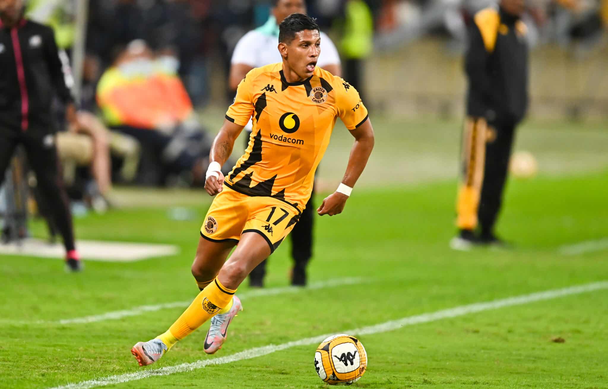 Edson castillo equalized in Kaizer chiefs vs selkhukune united