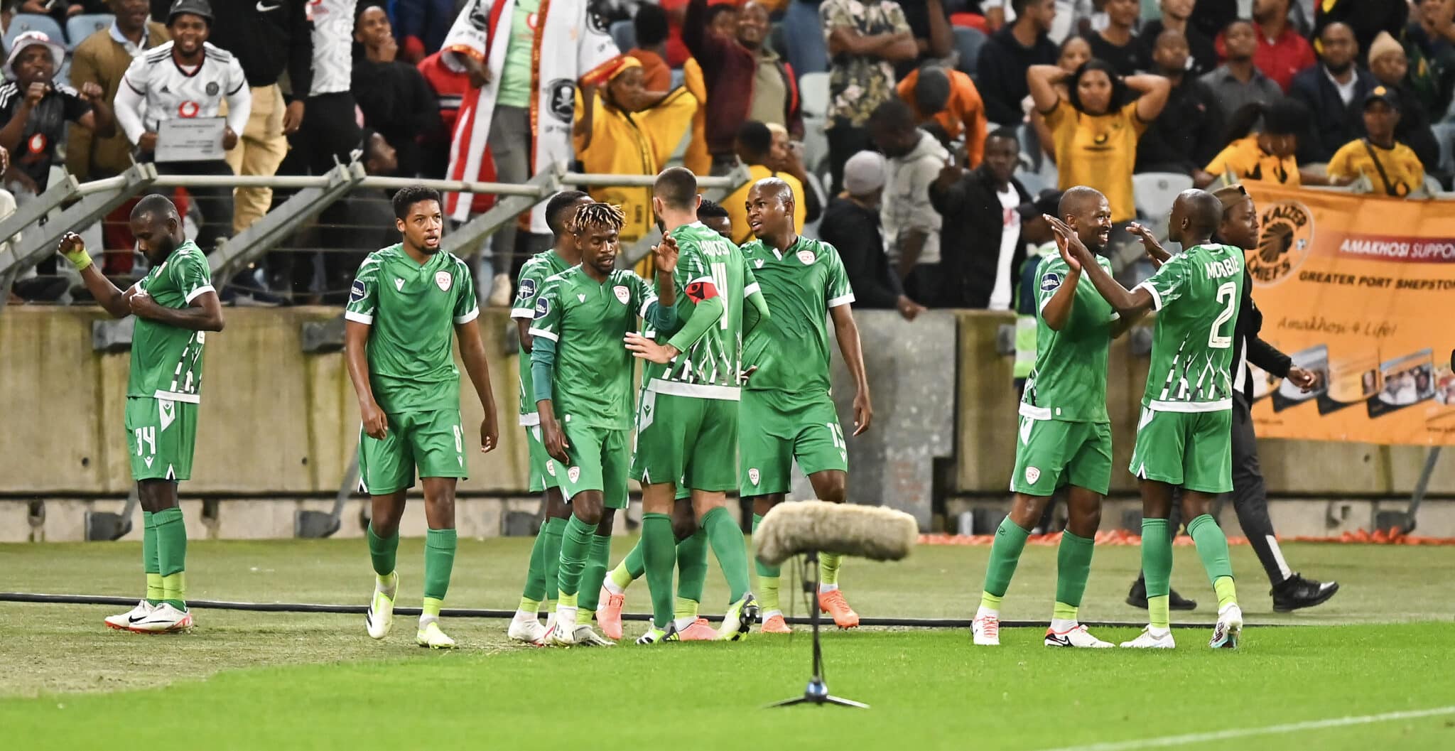 kaizer chiefs vs sekhukune united - chibuike Ohizu scores first