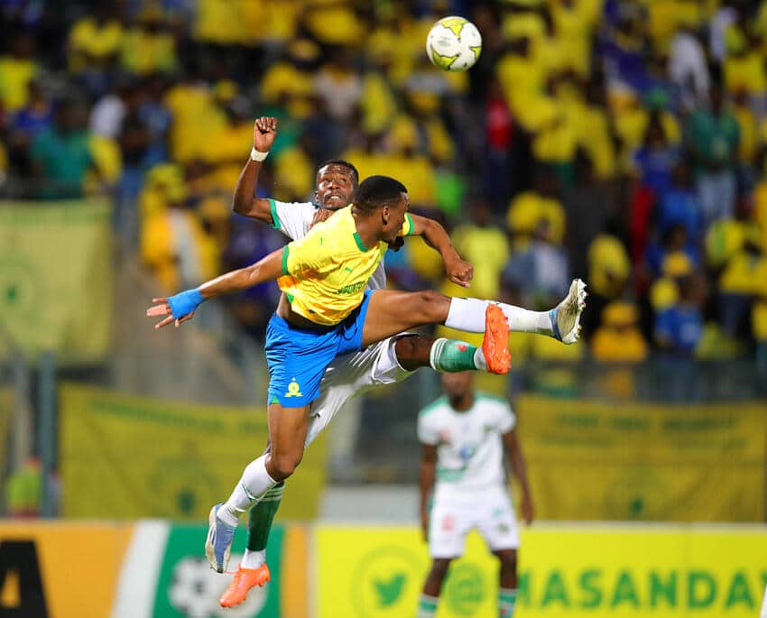Sundowns' player in action