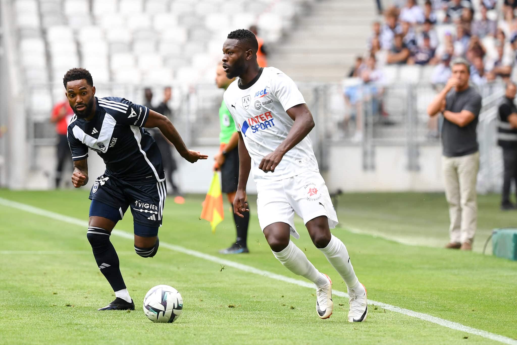 Louis Mafouta in action