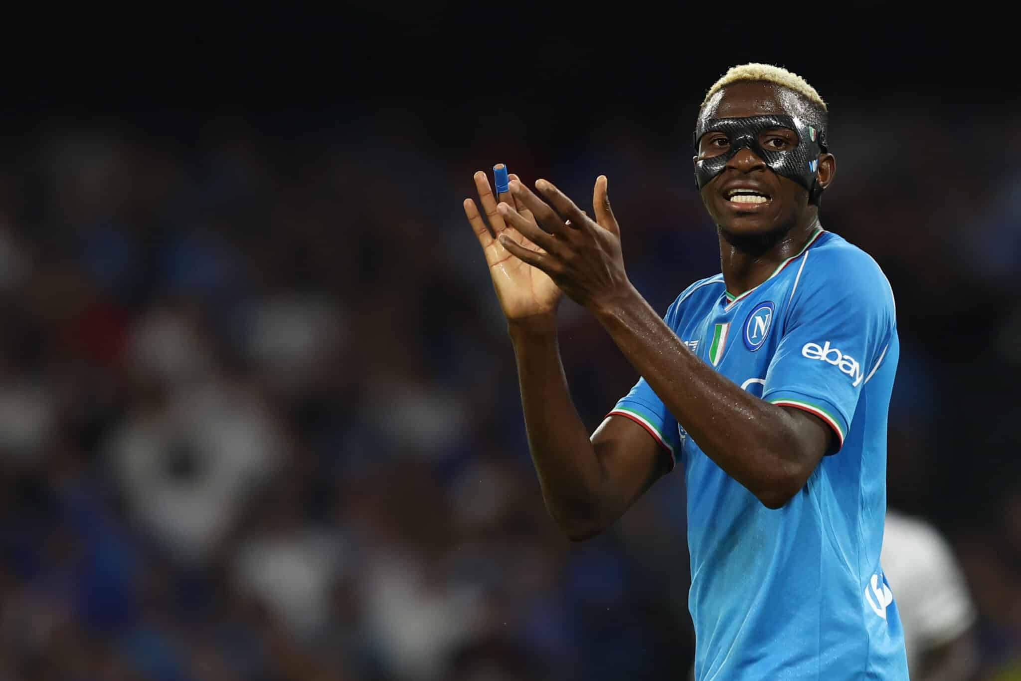 Watch - Osimhen transfer seems inevitable as striker clashes with Napoli fans 2 Osimhen transfer