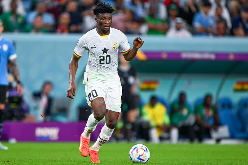 Black Stars player, Mohammed Kudus