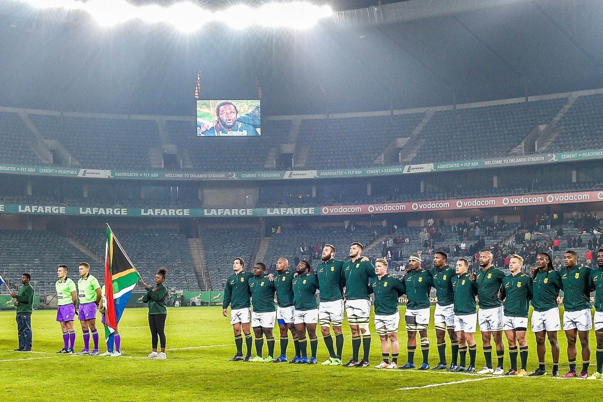 Rugby game at the orlando stadium