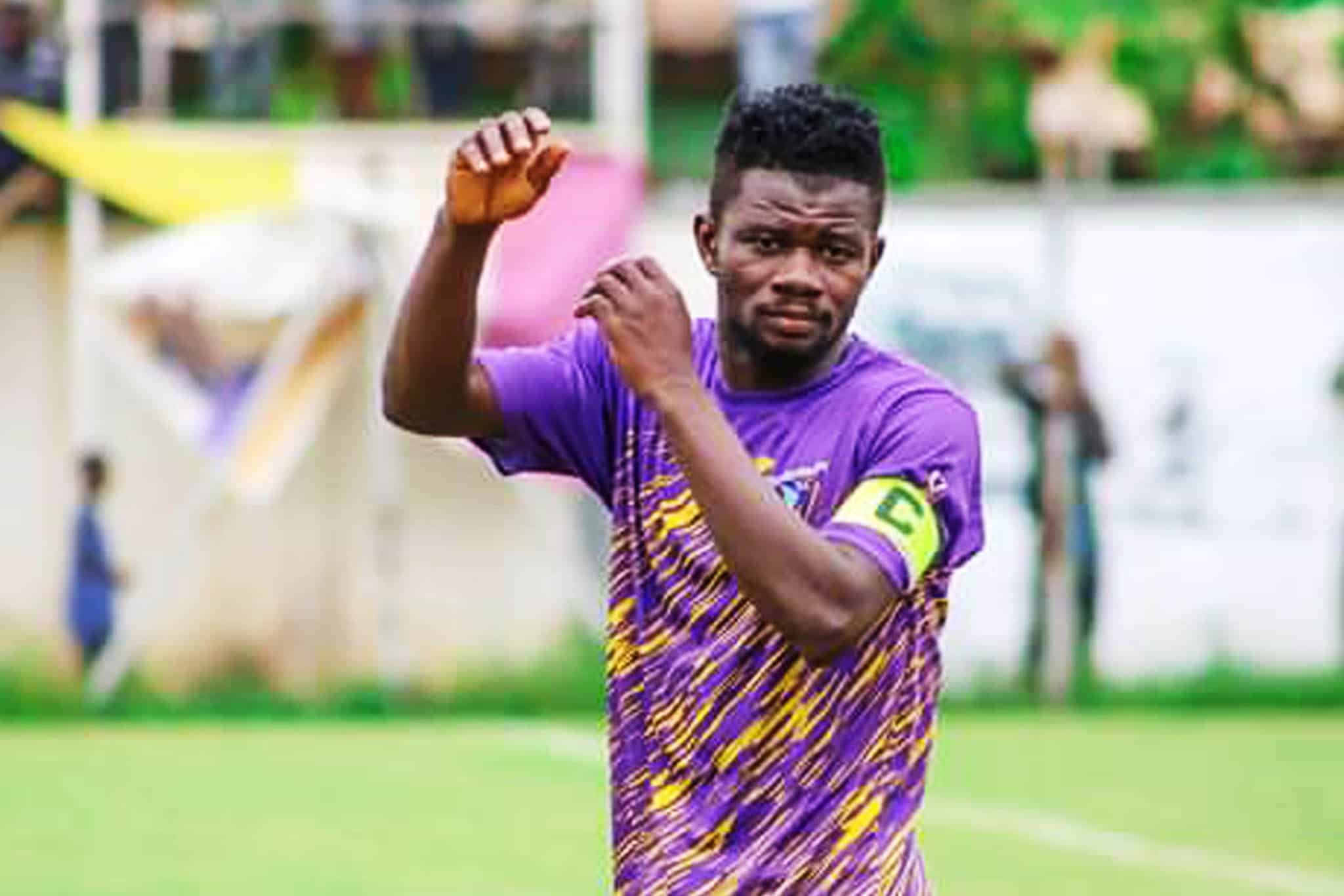 former medeama sc captain kwasi donsu