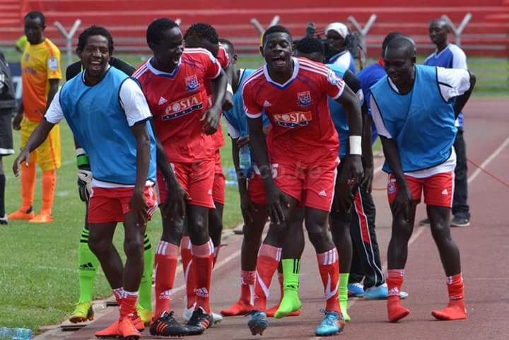 surprise leaders of the fkf Kenya premier league Posta Rangers