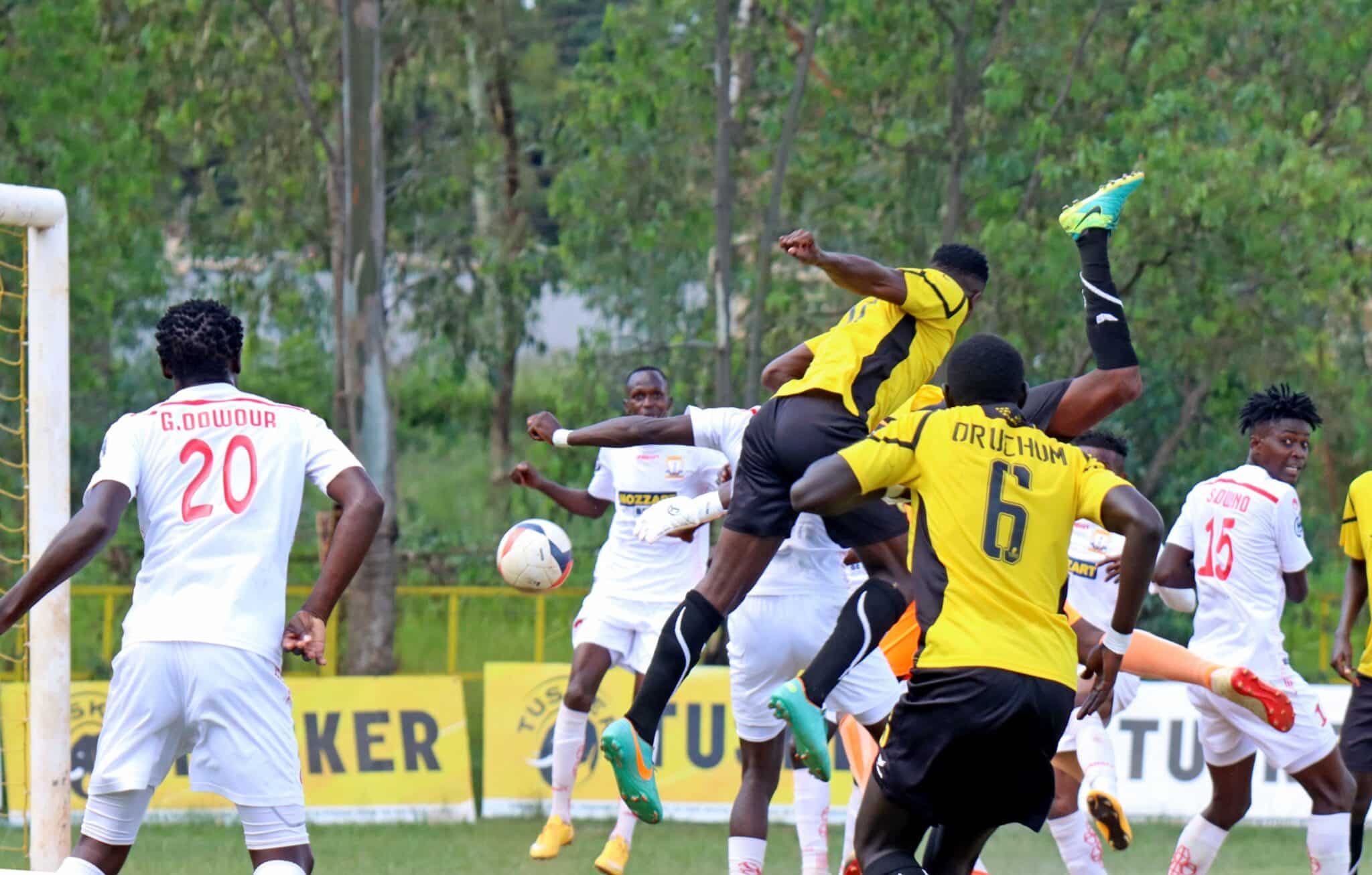 Tusker FC score against Homeboyz in a previous encounter