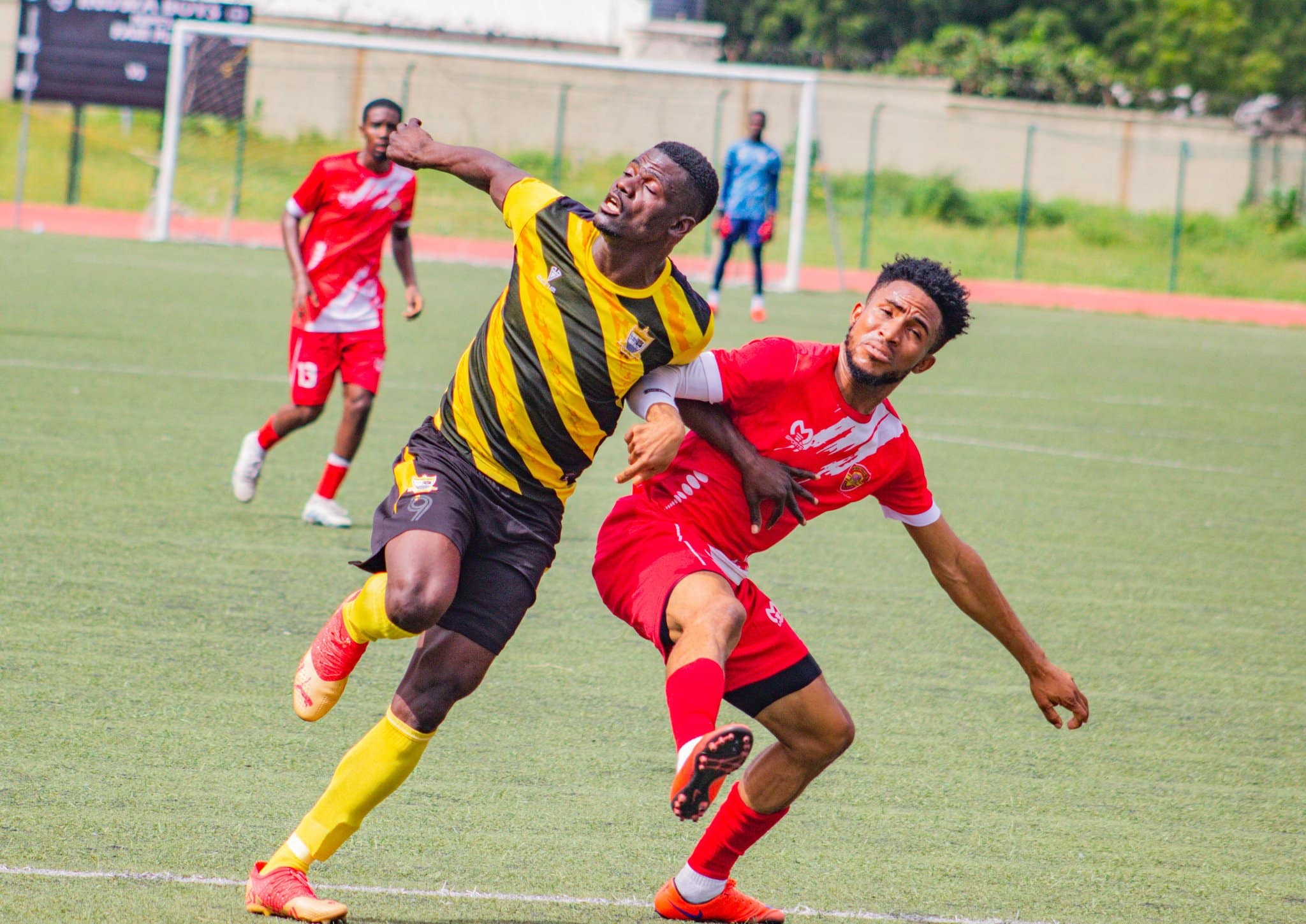 enugu rangers vs doma united doma in preseason action