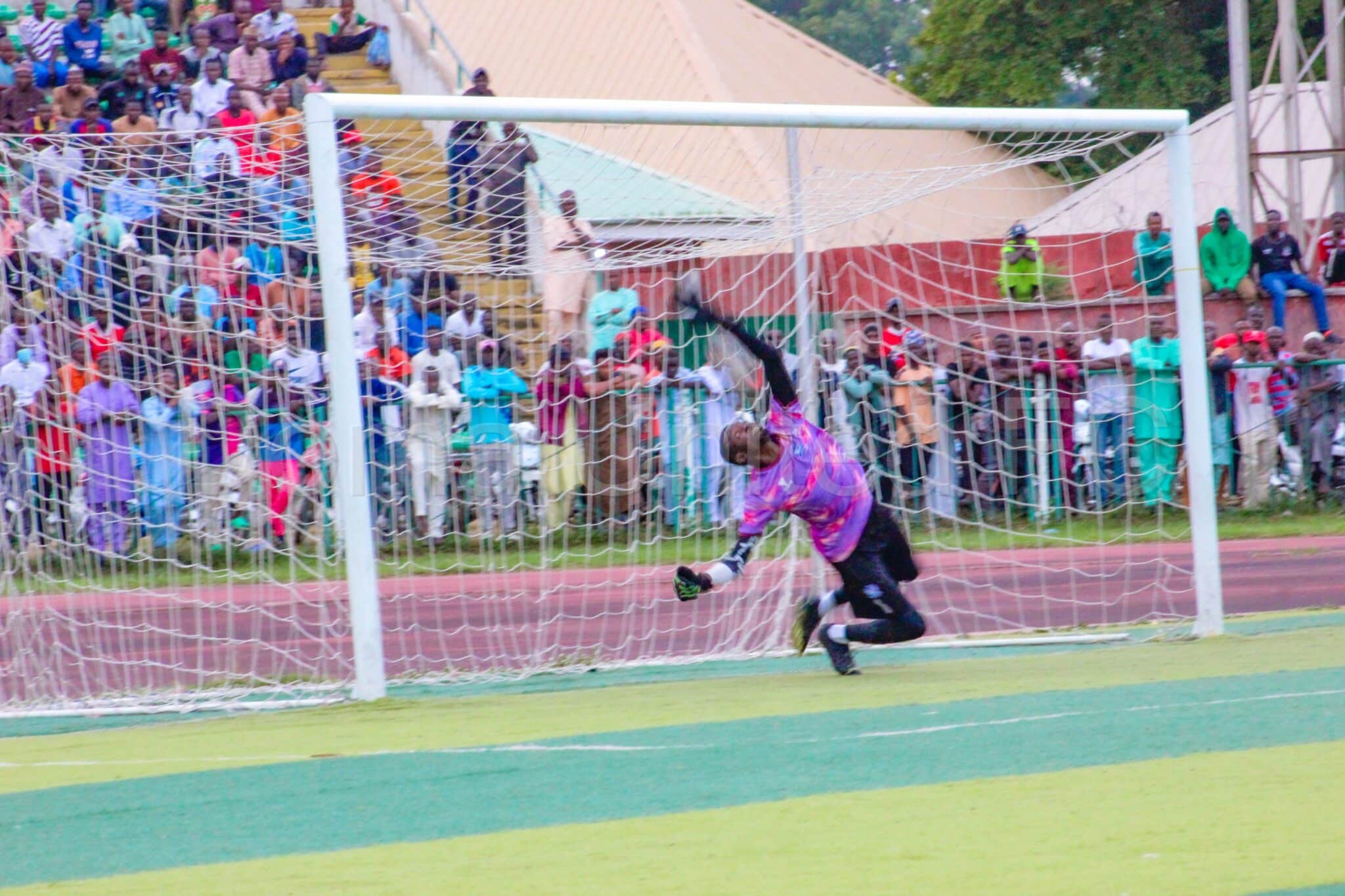 enugu rangers vs doma united mamman abraham saving a penalty