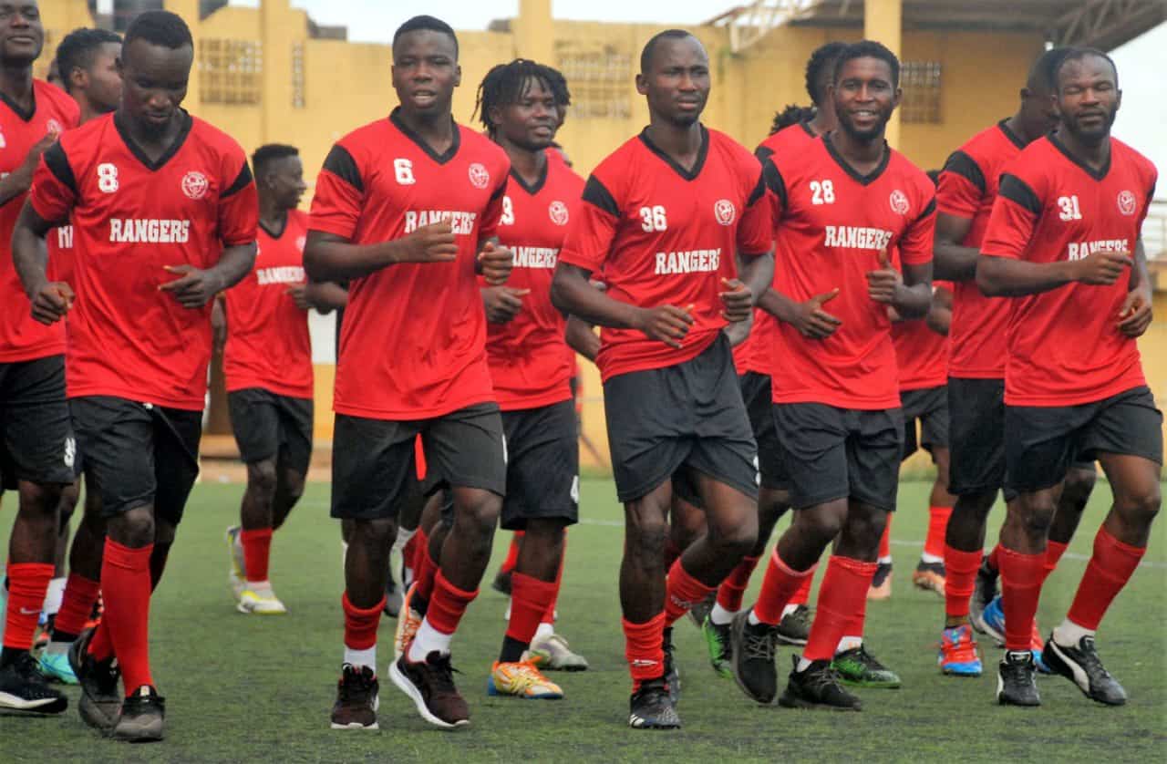 Enugu Rangers second on the NPFL log