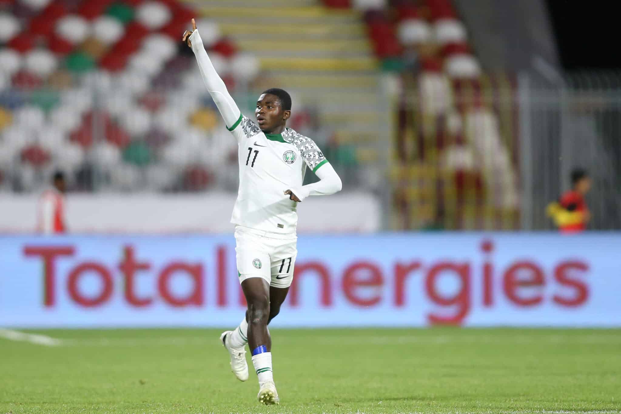 Charles Agada of the Nigeria National Under-17 football team