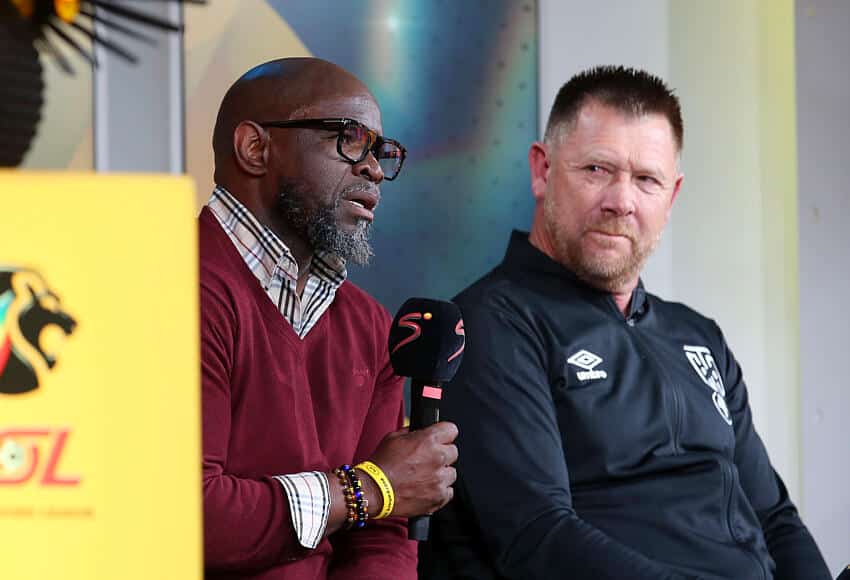 Steve Komphela, coach of Swallows