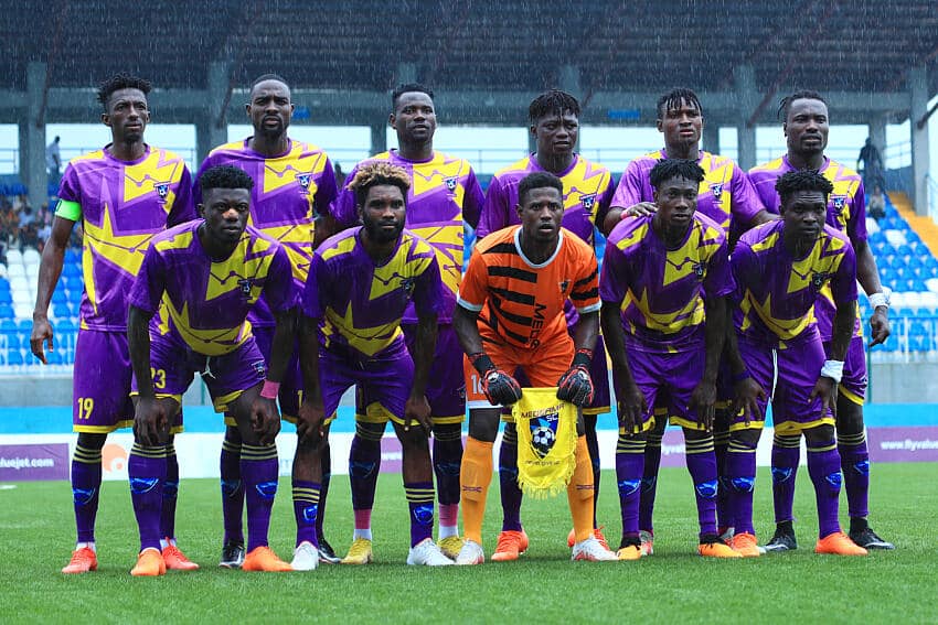 Medeama SC team photo, CAF Champions League