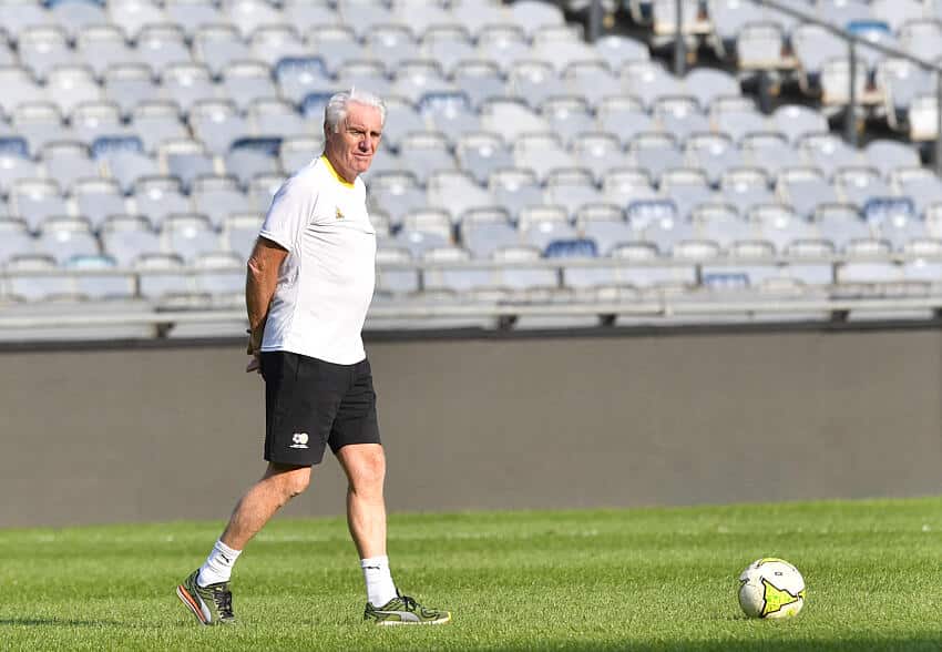 Hugo Broos, coach of Bafana Bafana