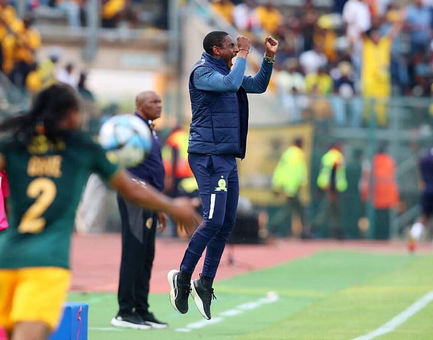 Rhulani Mokwena, coach of Mamelodi Sundowns
