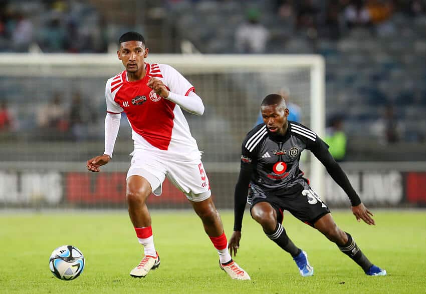 Players in action during Pirates vs Spurs game