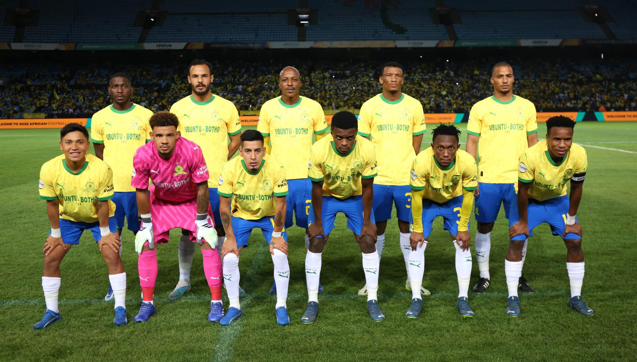 Mamelodi Sundowns team photo