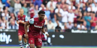 Stonebwoy reaches the London Stadium to support Kudus