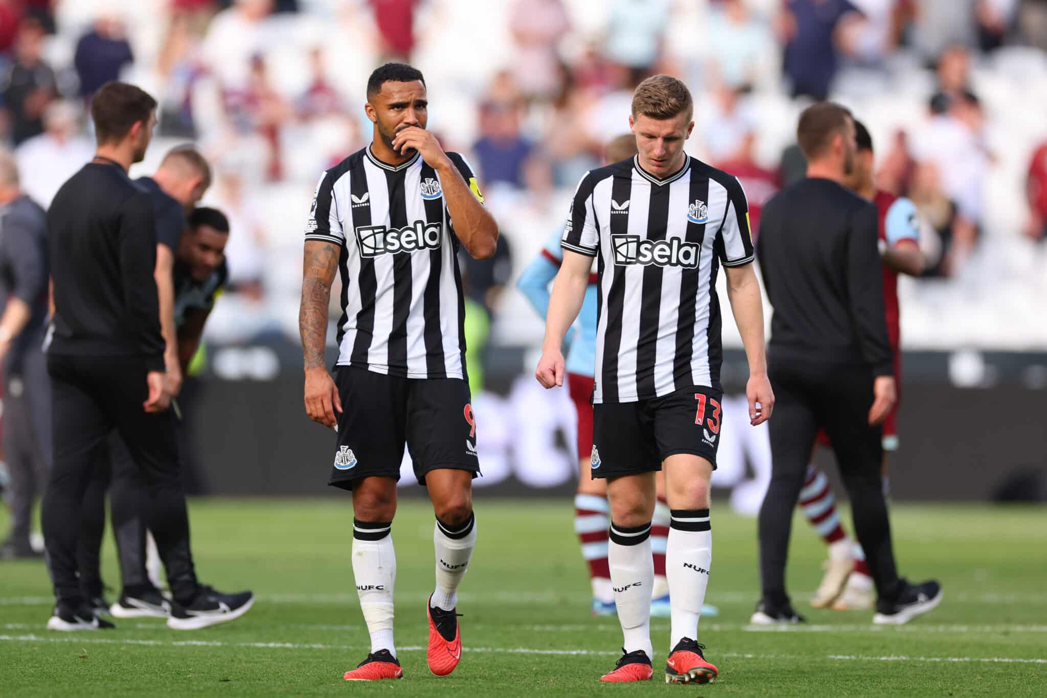Newcastle United players