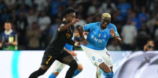Osimhen fires blanks in Napoli 2-3 loss to Real Madrid