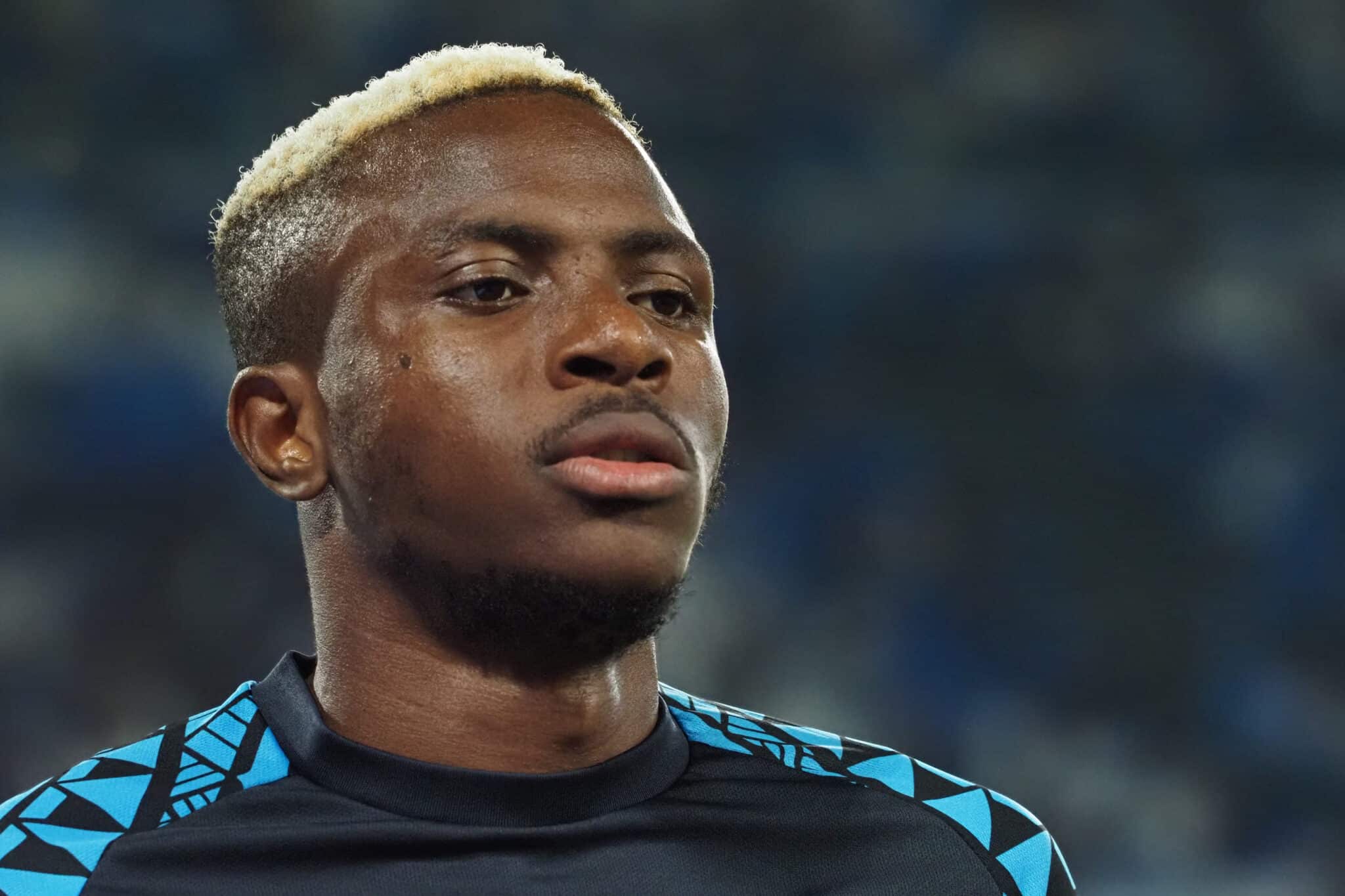 Victor Osimhen player of Napoli, during the match of the Italian Serie A league between Napoli vs Udinese