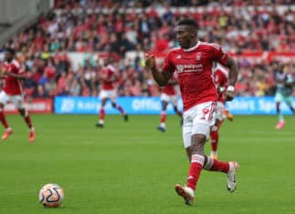 Taiwo Awoniyi&rsquo;s Nottingham Forest share spoils with Brentford at City Ground
