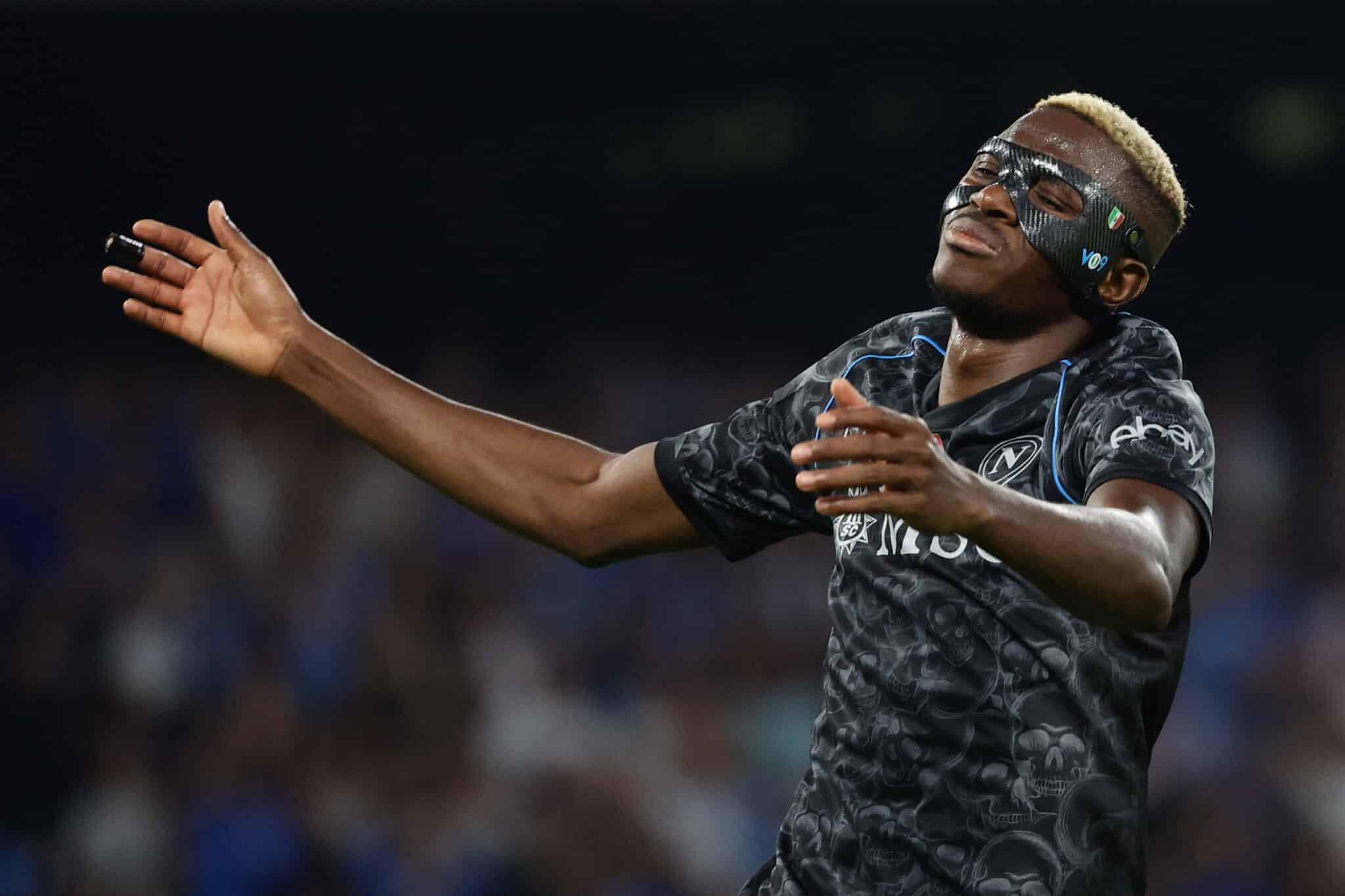 Victor Osimhen in action for Napoli